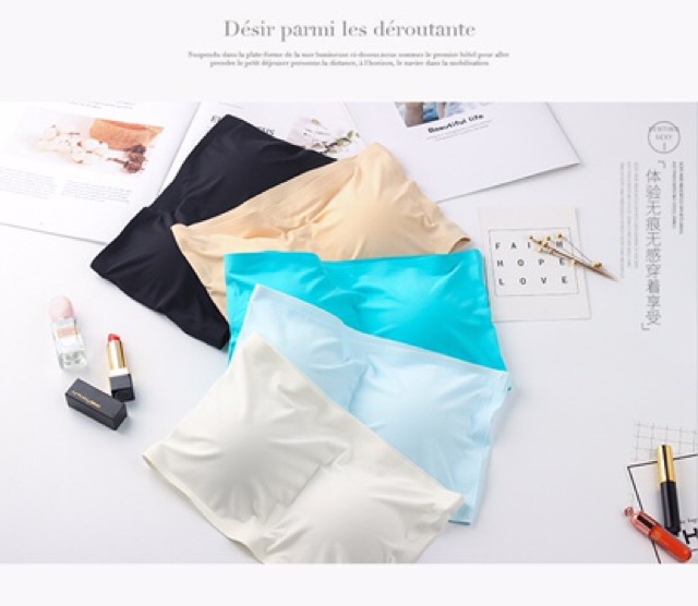 ÁO QUÂY NGỰC Áo lót không đường may Áo ống trơn Áo su trơn | BigBuy360 - bigbuy360.vn