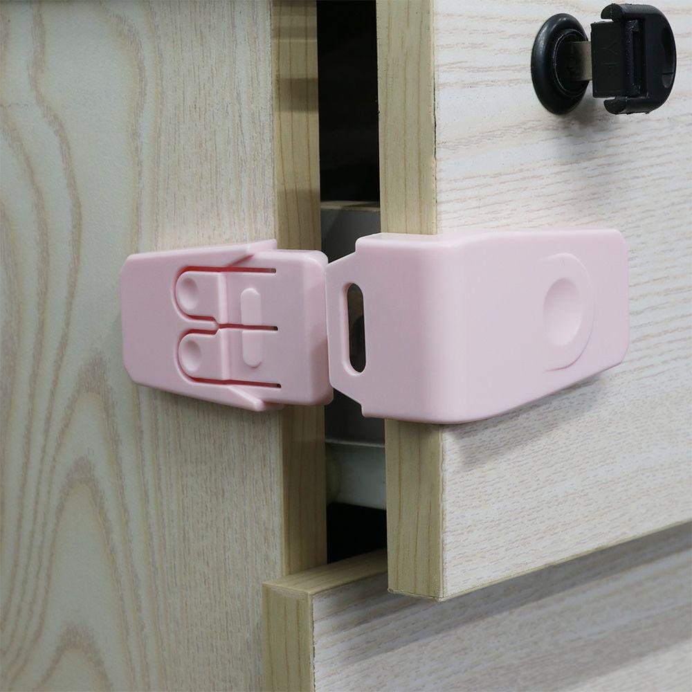 LAYOR1 Khóa Cửa Tủ Lạnh Chống Kẹp Tay Bảo Vệ An Toàn Cho Bé