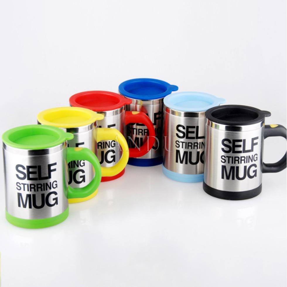 Ly Pha Cà Phê Tự Động Self Stirring Mug Không Cần Khuấy Cao Cấp