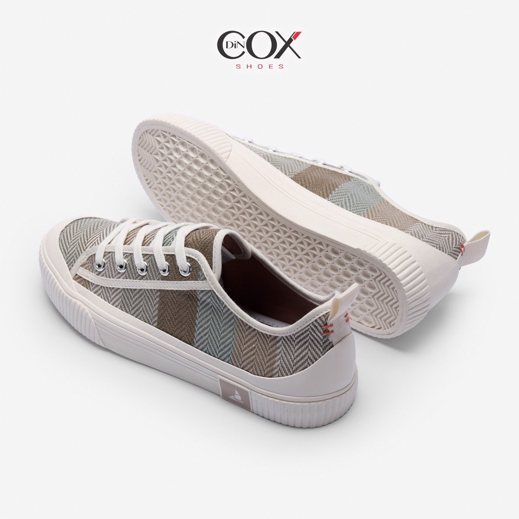 Giày Sneaker Vải Nữ THỔ CẨM DINCOX C20 COVIBLUE