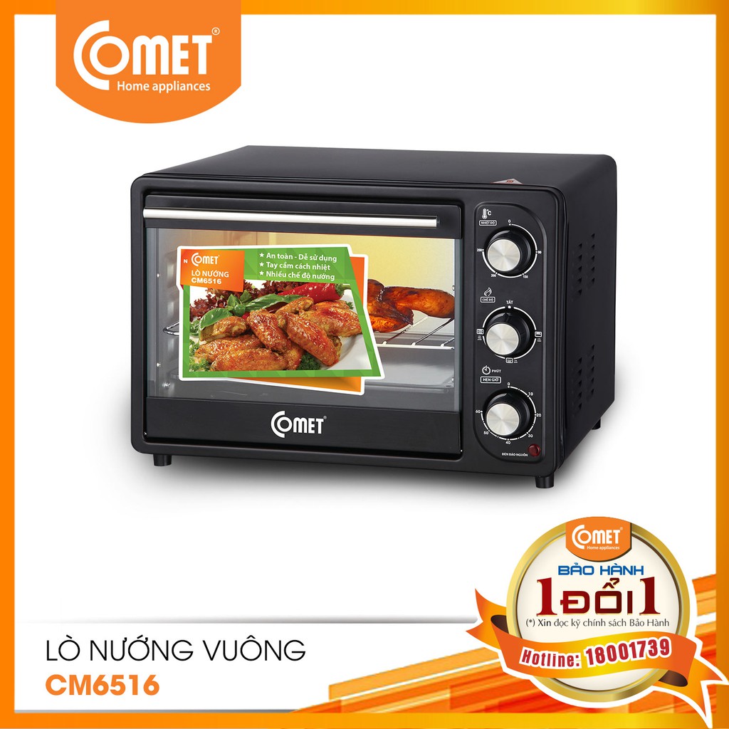 Lò nướng điện 18lít Comet CM6516