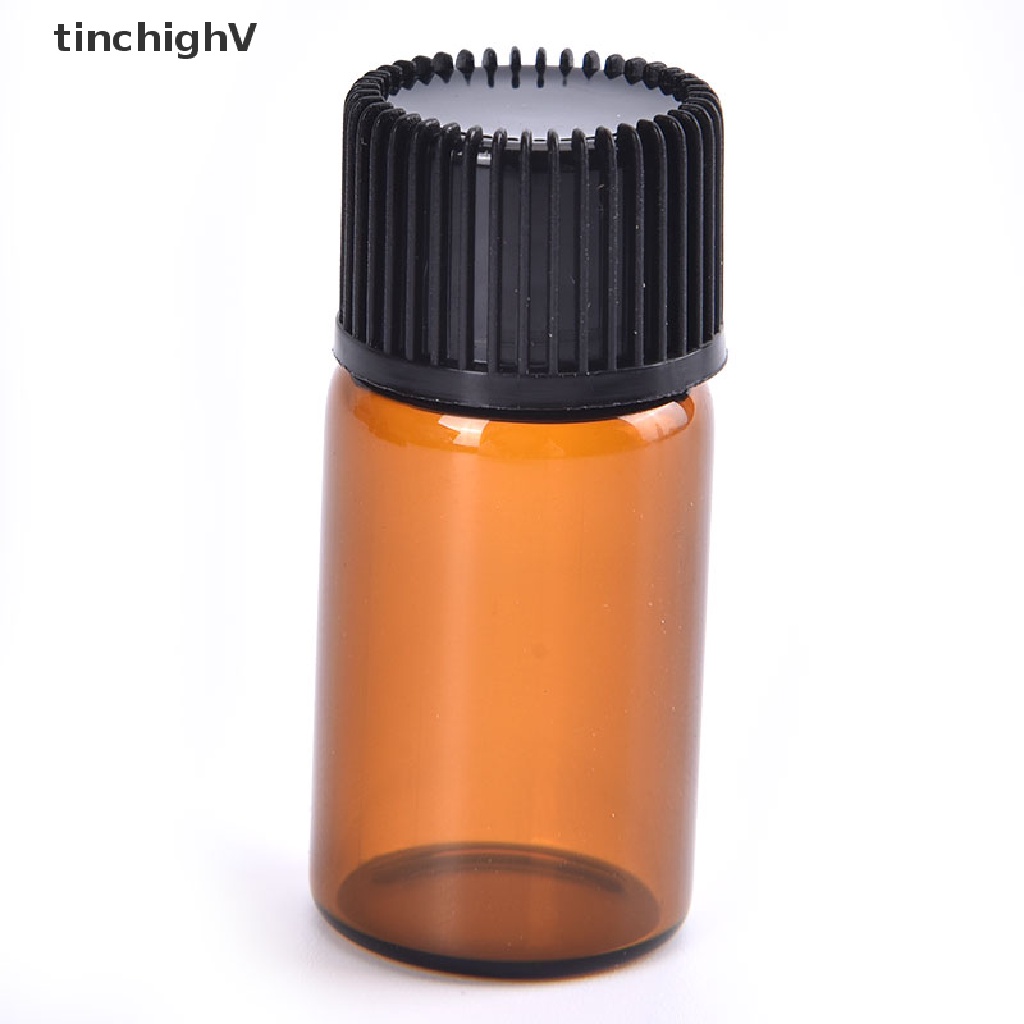 Set 100 Bình Thủy Tinh Đựng Mẫu Thử 1-3ml Màu Hổ Phách