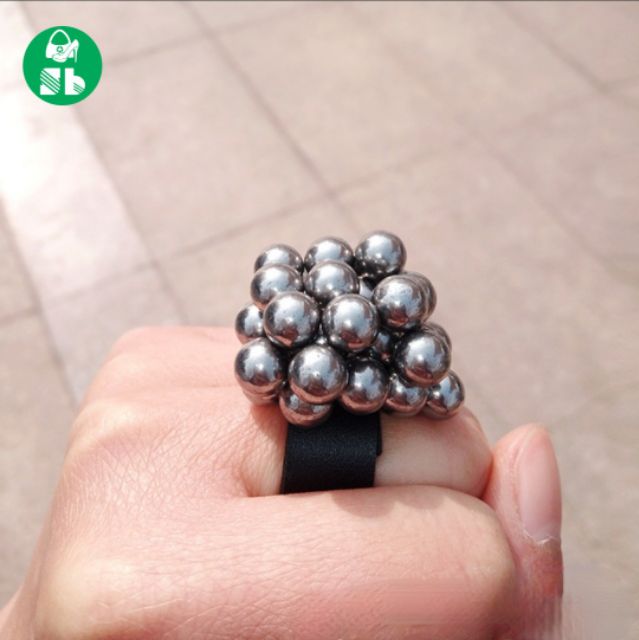 Nhẫn nam châm hút bi siêu mạnh - Hàng loại 1