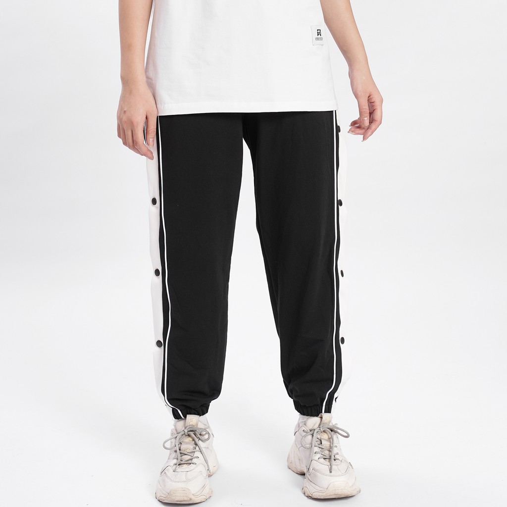 Quần JOGGER CÚC BẤM unisex N7 bo gấu thun dáng suông nam nữ phong cách đường phố Hàn Quốc Ulzzang | BigBuy360 - bigbuy360.vn