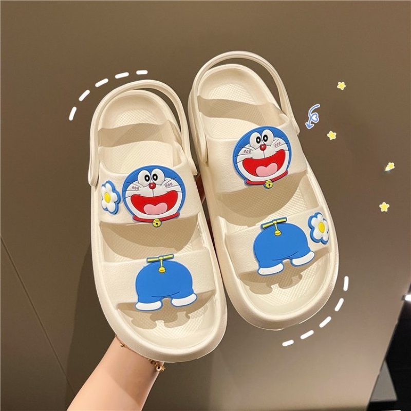 Dép Sandal Chống Trượt Họa Tiết Doraemon Thời Trang Mùa Hè 2022