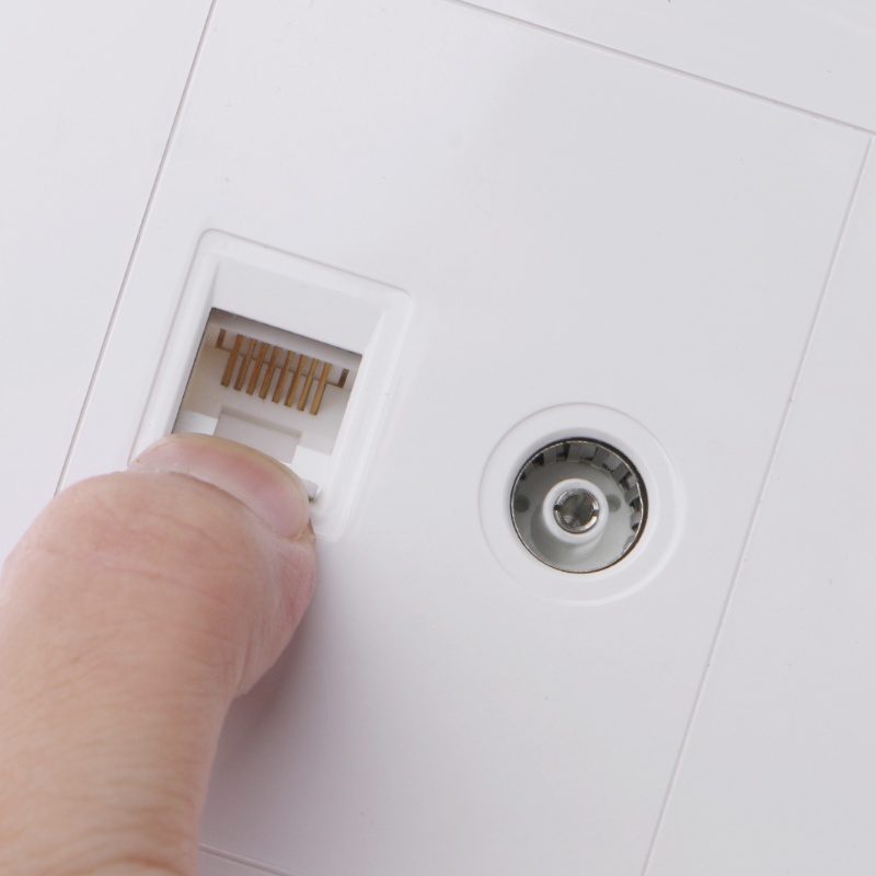 Ổ Cắm Chuyển Đổi Mạng RJ45 Gắn Tường