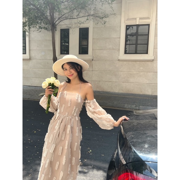 Beachclub-Đầm midi Ami