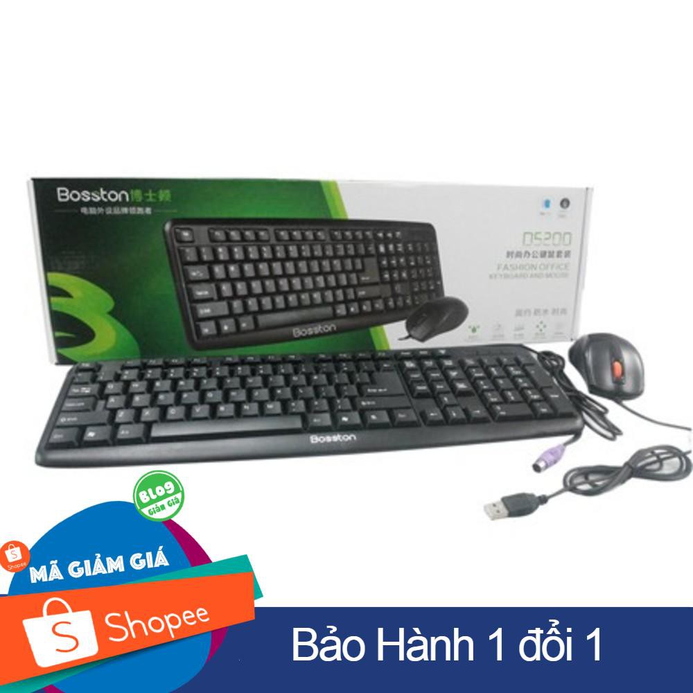 Hot Combo phím chuột Bosston D5200 Tốt