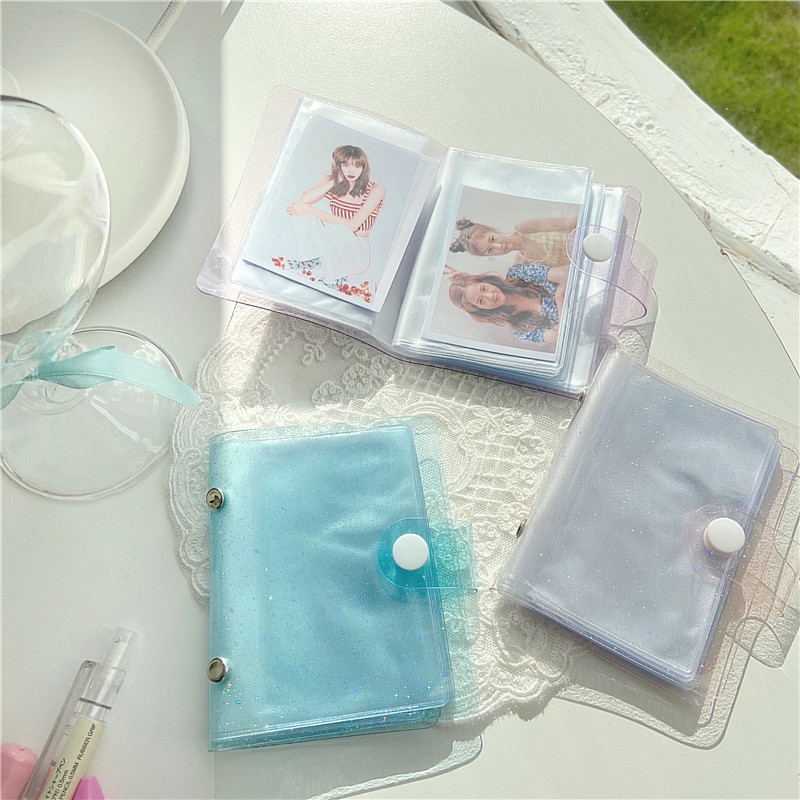 Album Ảnh Mini Trong Suốt 10cm Xinh Xắn