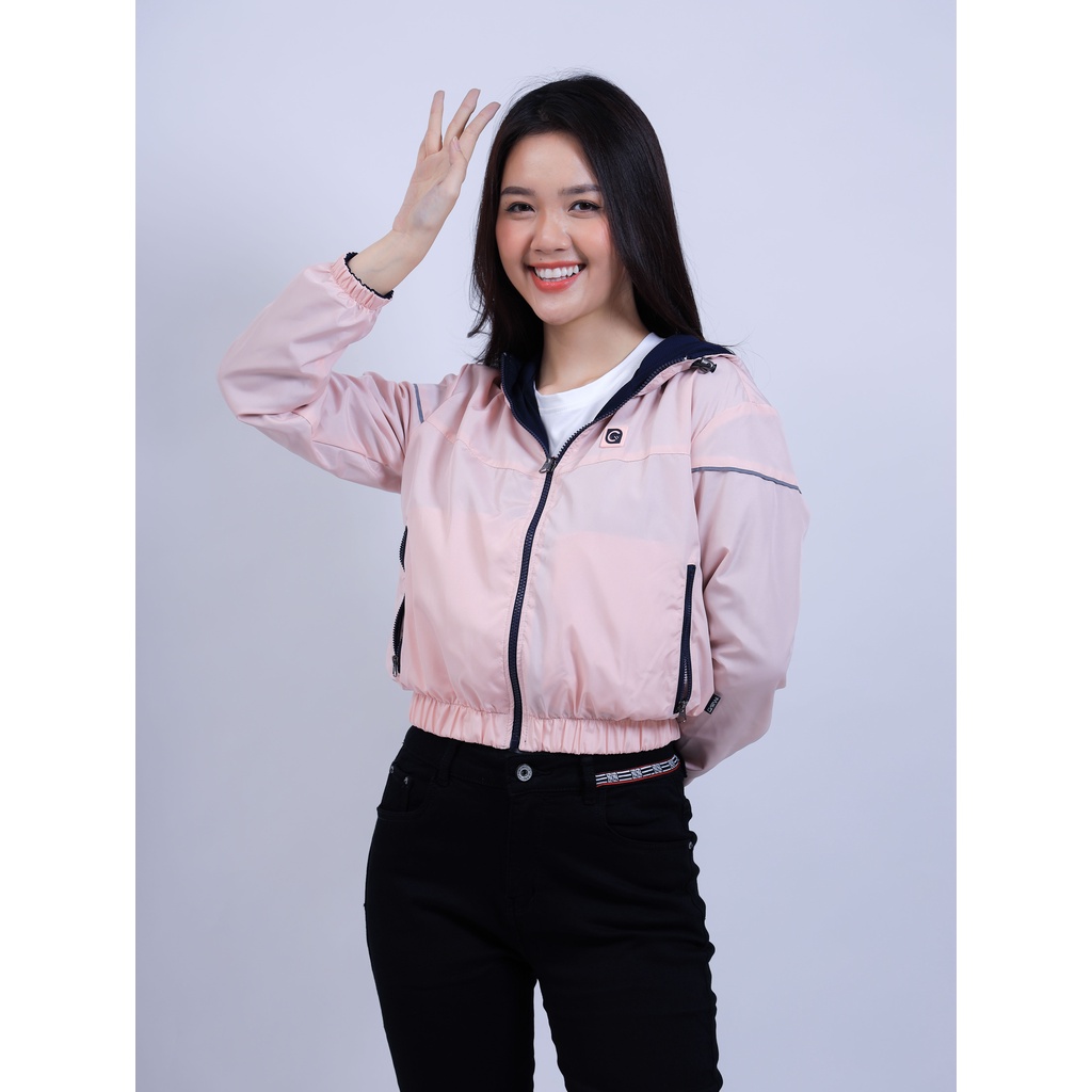 Áo khoác nữ croptop chống uv, chống nắng và kháng khuẩn_Gavani Sun, Rain In Life 3