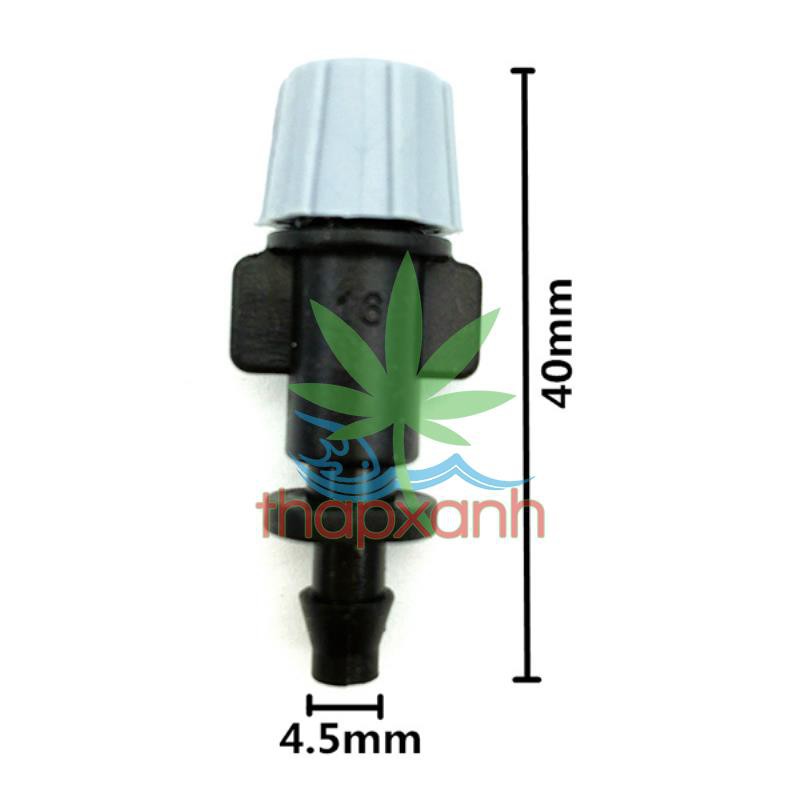 Béc tưới phun sương MT-309D 8 lit / h, Đầu phun sương Kèm phụ kiện + Khơi thủy 4/7mm