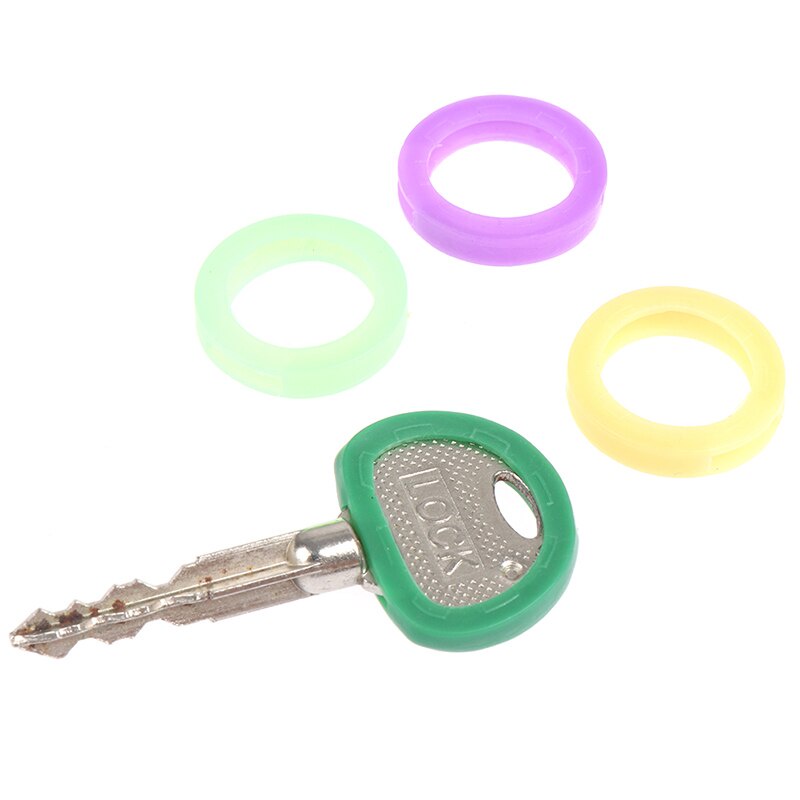 Bọc SILICON mầu sắc đánh dấu chìa khóa phòng, móc chìa khóa