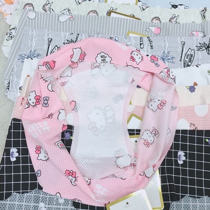 Combo 3 quần su viền sóng vibrant gril họa tiết xinh xắn - INBOX SHOP LỰA MẪU