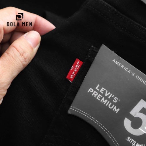 Quần Jean LEVIS PREMIUM 511 Đen Hàng Xuất Xịn CÓ BIG SIZE cao cấp Dolamen