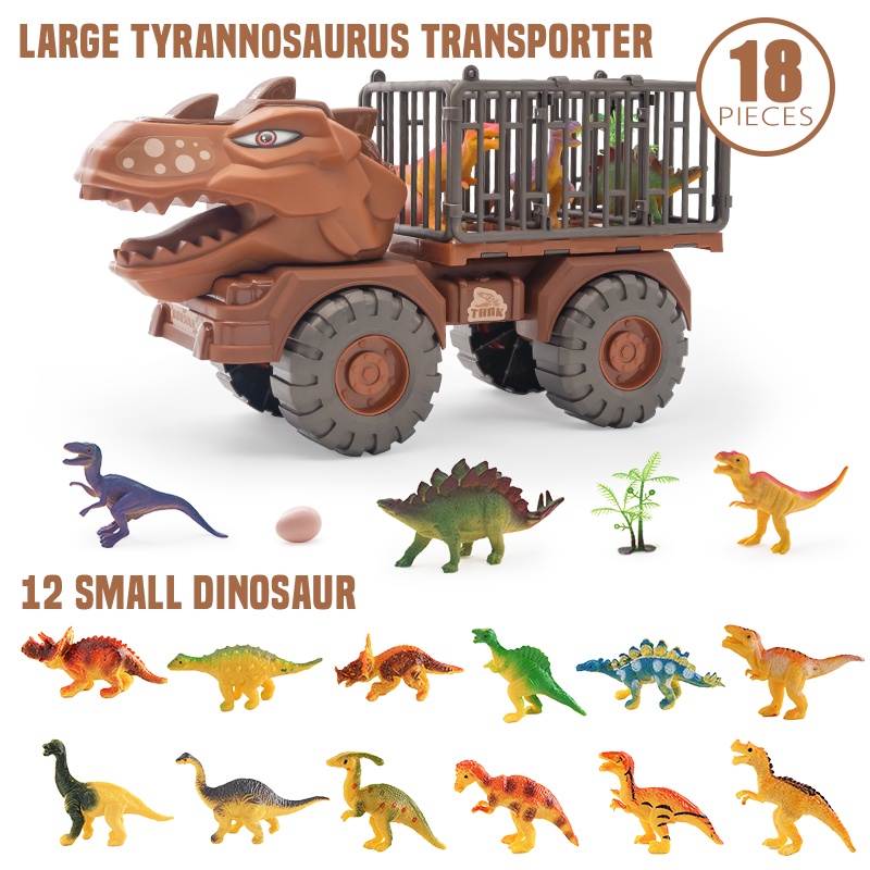 10/18/22 món đồ chơi SEA SUN TOYS phong cách xe tải khủng long cỡ lớn chống rơi cho bé