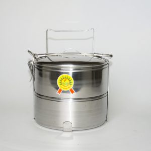 Camen inox 2 ngăn tithafac size 12cm inox tiến thành
