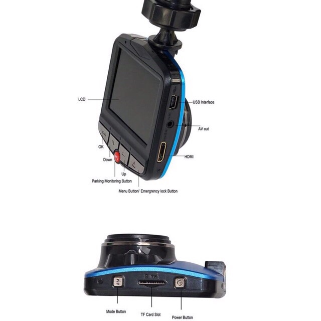 Máy quay hành trình DVR 2.4 LCD cho xe hơi | BigBuy360 - bigbuy360.vn