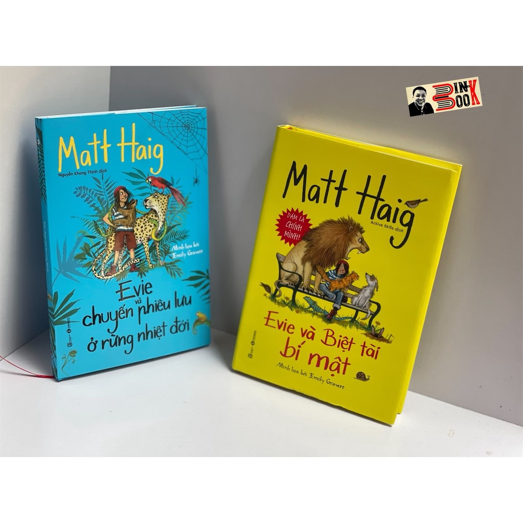 Sách - (Combo 2c)  Evie Và Biệt Tài Bí Mật Và Evie Và Chuyến Phiêu Lưu Ở Rừng Nhiệt Đới - Matt Haig - Thaihabooks