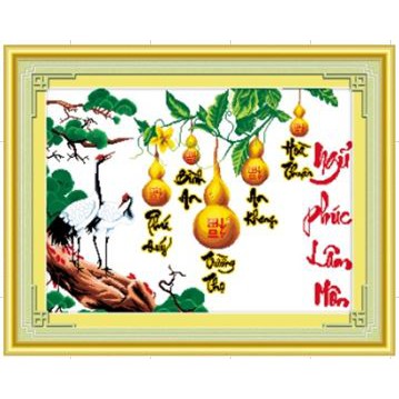 TRANH THÊU CHỬ THÂP IST116