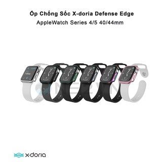 [1] Ốp Bảo Vệ AppleWatch Series 5 ● Series 4 (44/40mm)X-doria Defense Edge Chống Va Đập - Hàng Chính Hãng
