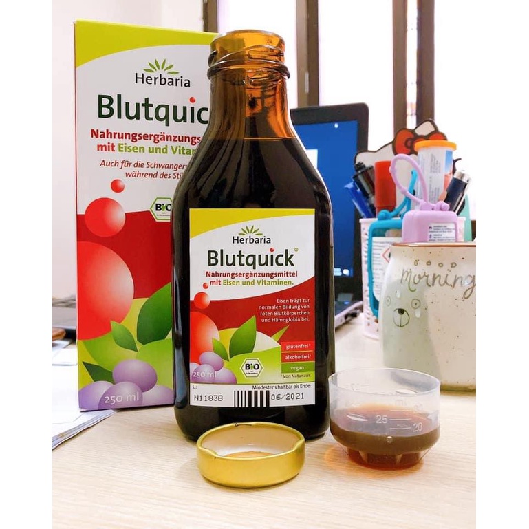 Sắt nước hữu cơ Blutquick 500ml