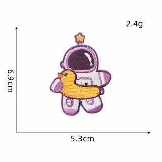Sticker ủi thêu hình phi hành gia