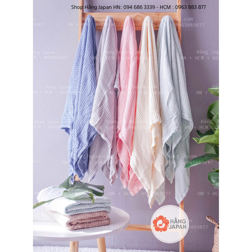 Chăn lưới sợi tre kháng khuẩn BUNEE Bamboo Blanket UR4449 kích thước 100*120cm cho bé