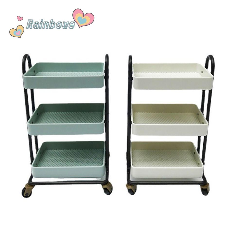 Kệ Sách Có Bánh Xe Tiện Lợi Cho Nhà Búp Bê Tỉ Lệ 1: 6