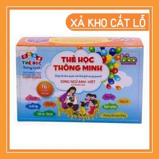 [ FreeShip_ Xả Kho 1 Ngày] Bộ Thẻ Học 16 Chủ Đề Cho Bé