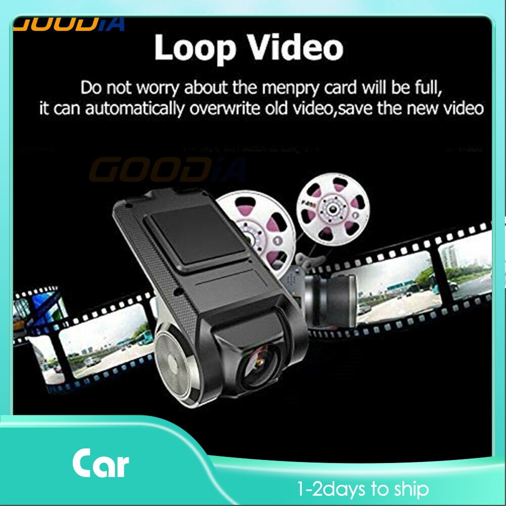 Camera Hành Trình DVR1080p Kết Nối Chất Lượng Cao Cho Xe Hơi