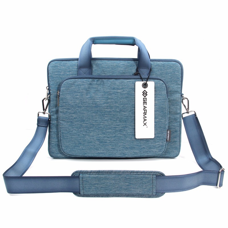 Túi đeo cao cấp for Laptop - Macbook Gearmax Briefcase màu xanh từ 11-15inch