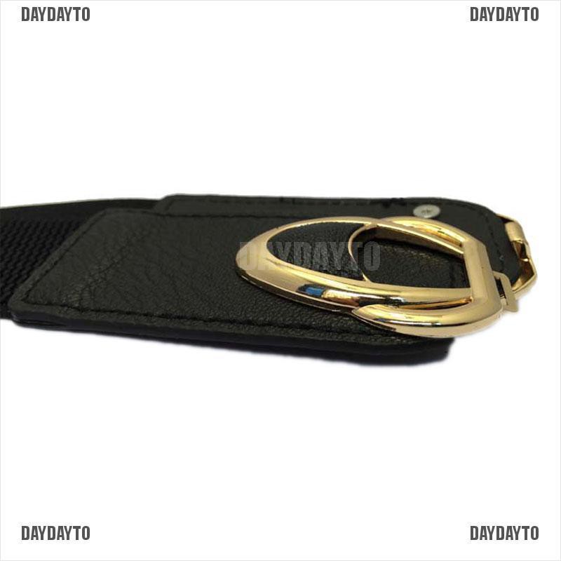 Thắt Lưng Da PU Bản Rộng Dày Co Giãn Thời Trang Cho Nữ