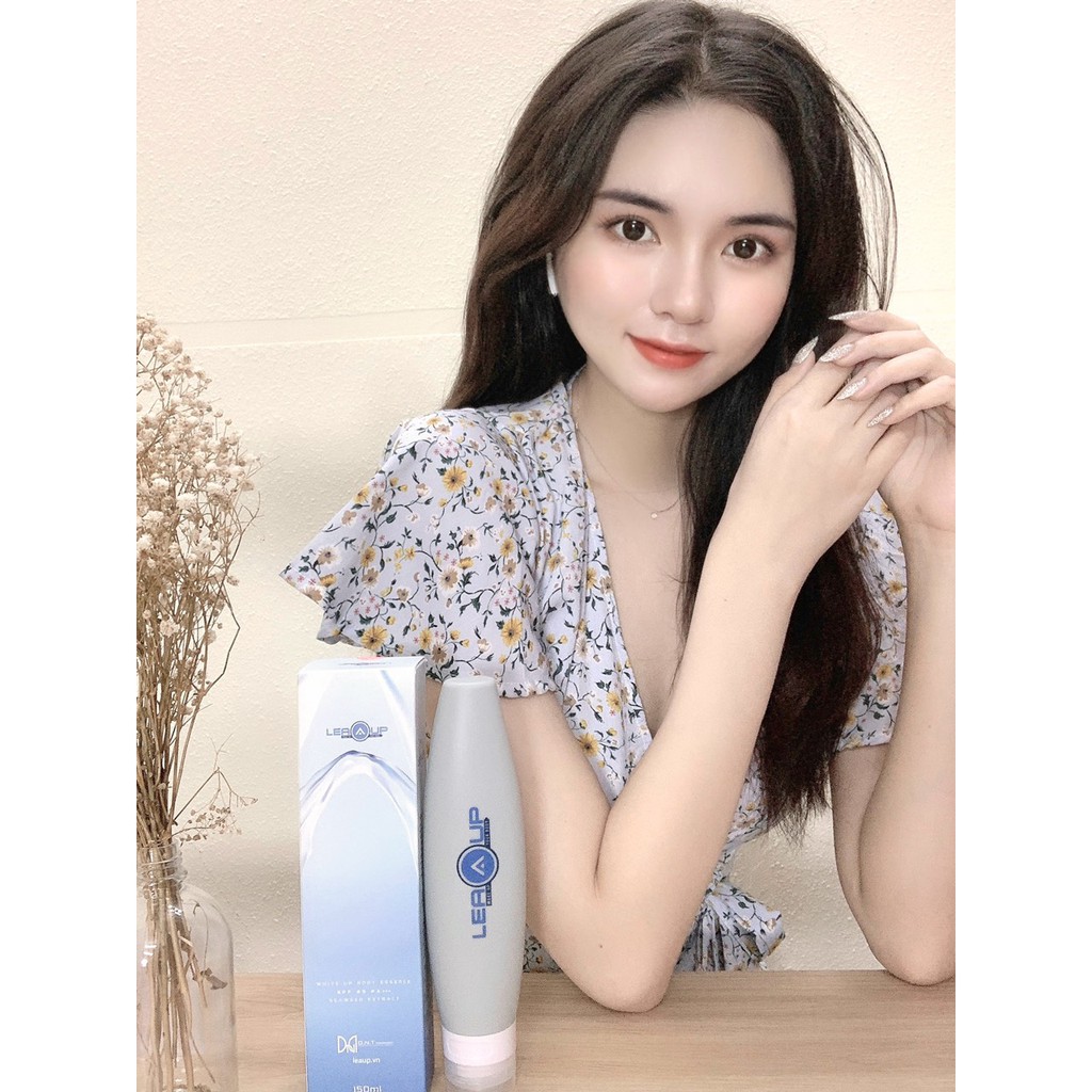 Kem Body trắng da LEAUP 💝Chính Hãng💝 trắng đẹp tự nhiên , dưỡng da trắng mịn màng tự tin lọ 150ml | BigBuy360 - bigbuy360.vn