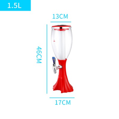 Tháp Bia (Bình Đựng Bia) 2 Lít Có Đèn Led Nhựa Cao Cấp An Toàn Bền Đẹp | BigBuy360 - bigbuy360.vn
