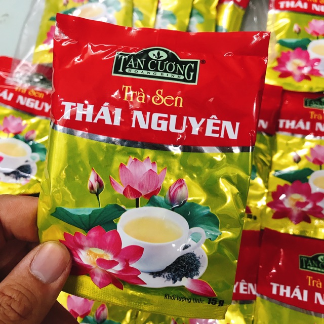 TRÀ SEN/ CHÈ SEN THÁI NGUYÊN TÂN CƯƠNG GÓI 15G