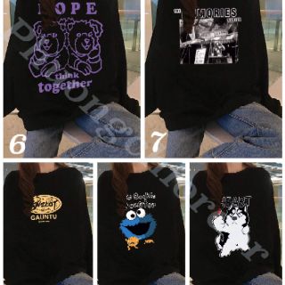 Áo thun sweater in hình