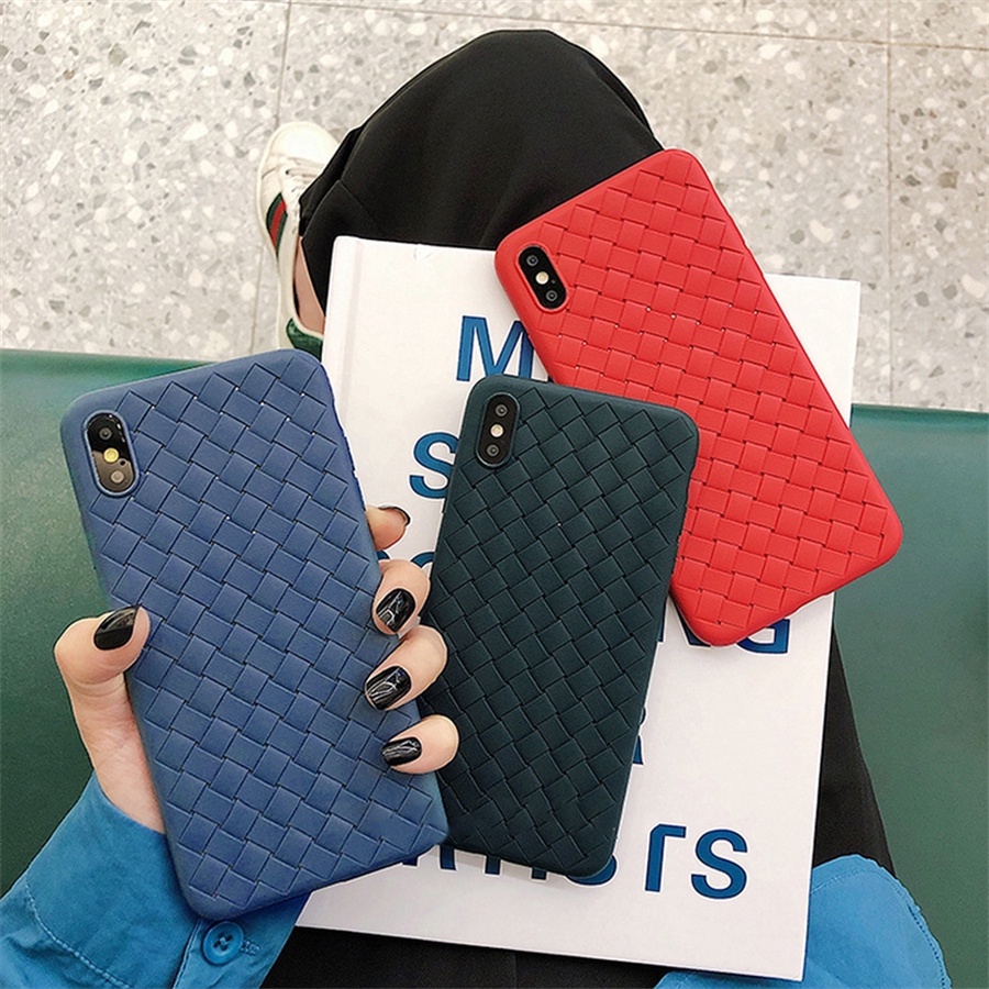 Ốp lưng OPPO silicon giác da Chống Sock không thấm Chống vết dầu cho F5 F7 F9 F11 Pro A53 A3S A5S A7 A83 A52 A33 A5 A9 2020 Reno 2 2F 3 5