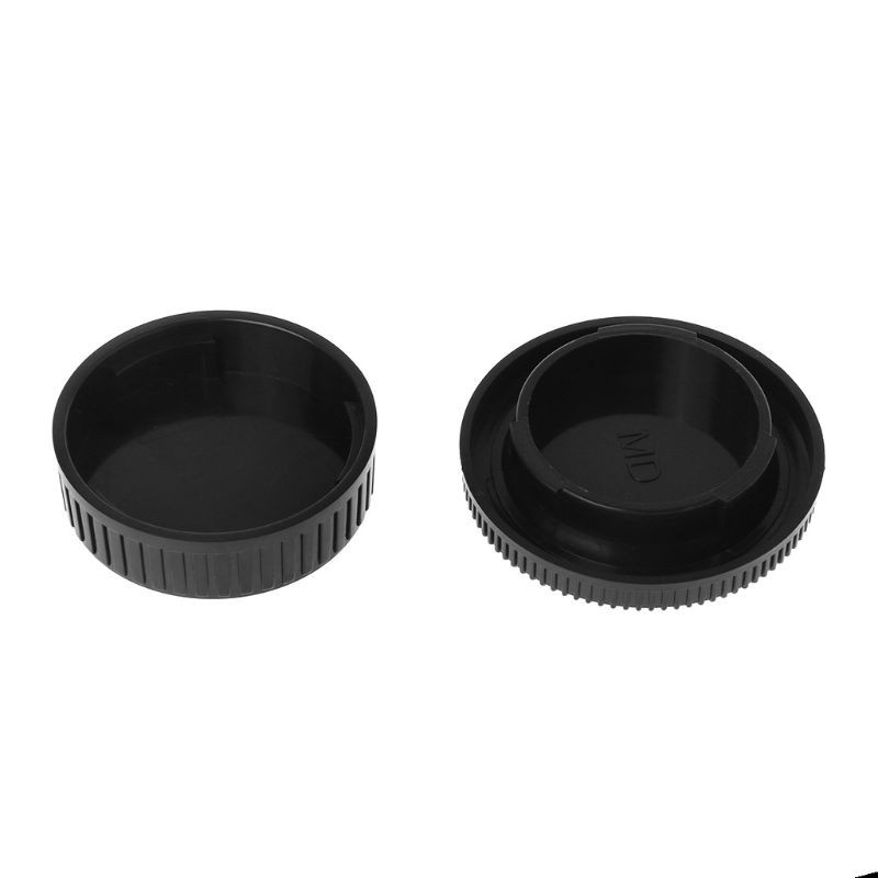 Nắp bảo vệ ống kính máy ảnh bằng nhựa màu đen dành cho Minolta Md X700 Df-1