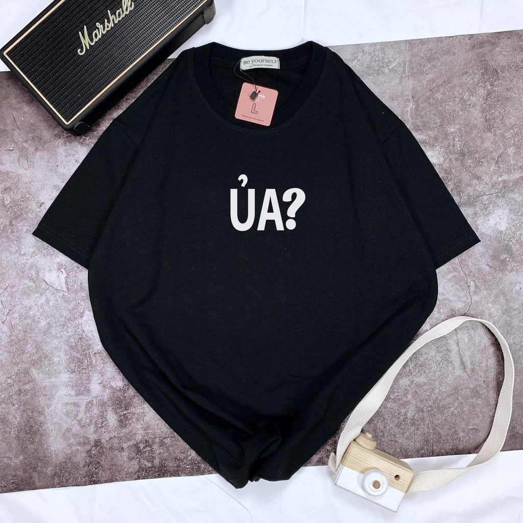 Áo thun nam nữ unisex form rộng &quot; Ủa &quot; trendy dễ thương