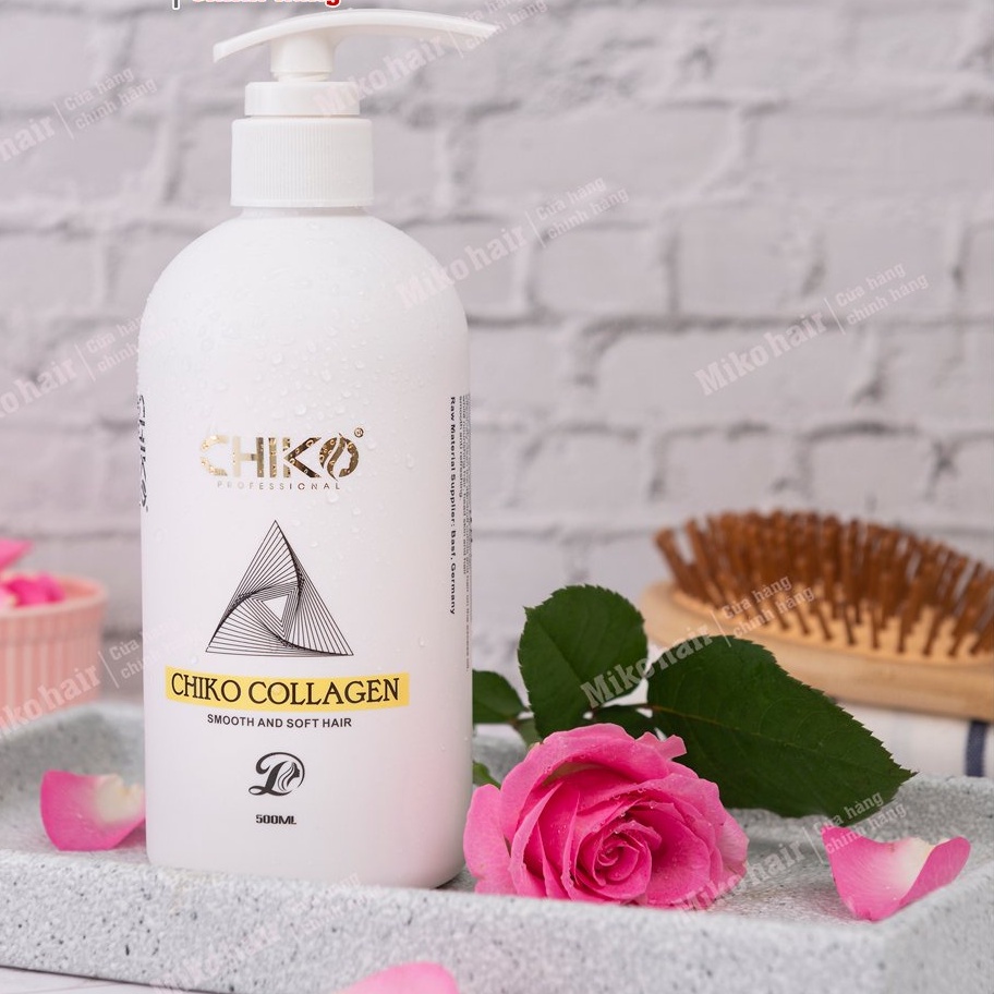 Kem Hấp ủ tóc collagen Chiko hương nước hoa cao cấp 500ml