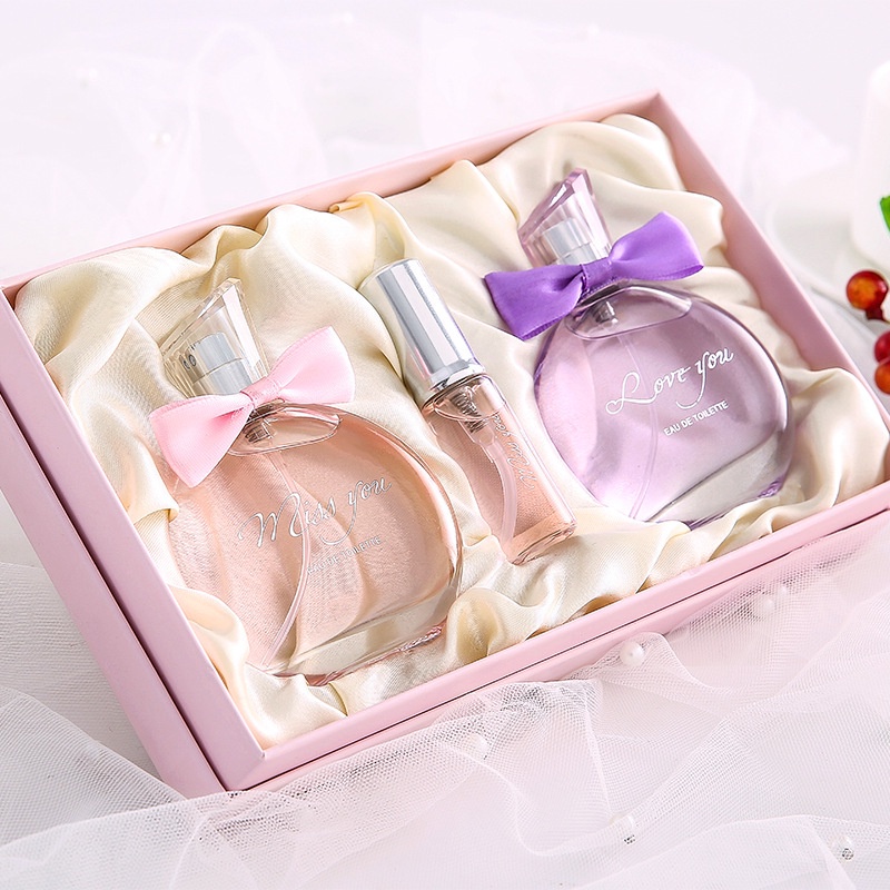 Combo 3 Chai Nước Hoa Nữ Thơm Lâu Dịu Nhẹ Miss-Love _Bộ Nước Hoa Nữ Hương Thơm Ngọt Ngào, Nữ Tính,Quà Tặng Sinh Nhật.