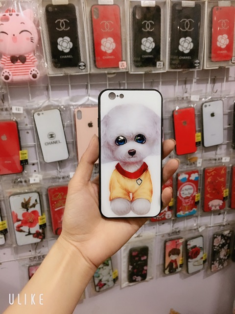 (DOG) Ốp Iphone6,6S Ốp gương Cường lực