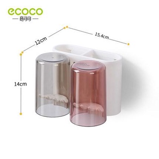 Kệ để bàn chải kèm cốc đánh răng Ecoco E1924 E1925 E1926