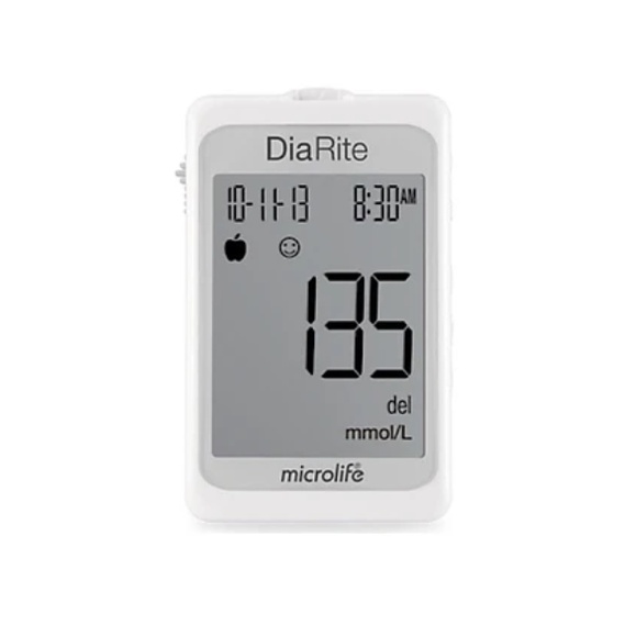 Combo Máy đo đường huyết Microlife DiaRite BGM, hàng chính hãng bảo hành chọn đời