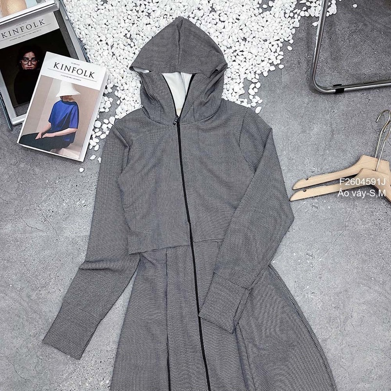 Áo khoác có nón tay dài jean 0823 thaotranshop90