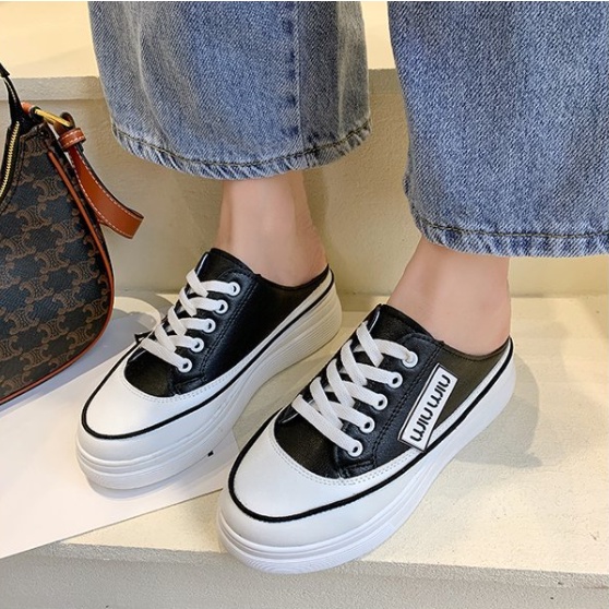 Sục Thể Thao Nữ Cao 8cm Hàng Quảng Châu Đi Nhẹ,Êm Chân