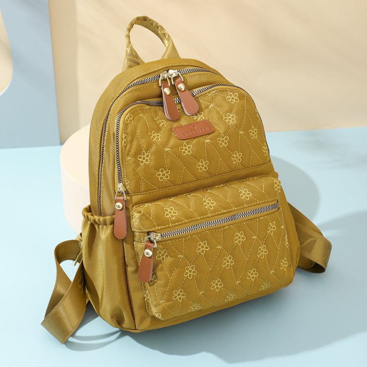 Ba Lô Vải Nylon Siêu Nhẹ Sức Chứa Lớn Thời Trang Đi Học/Du Lịch Cho Nữ