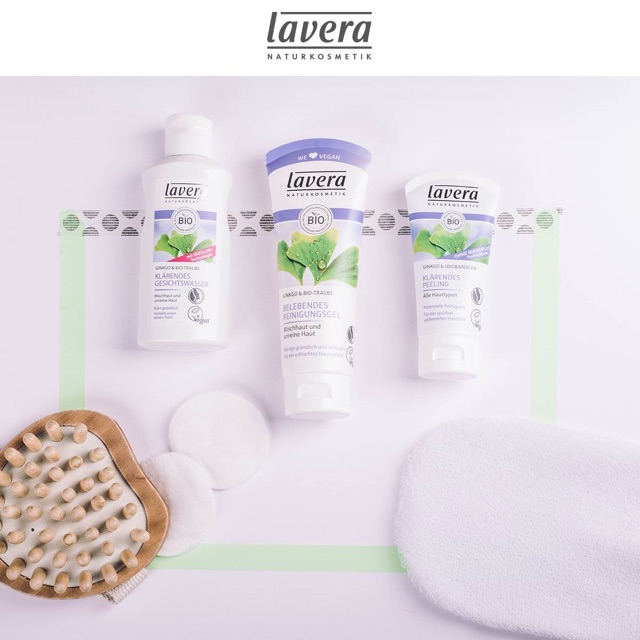 sữa rửa mặt lavera