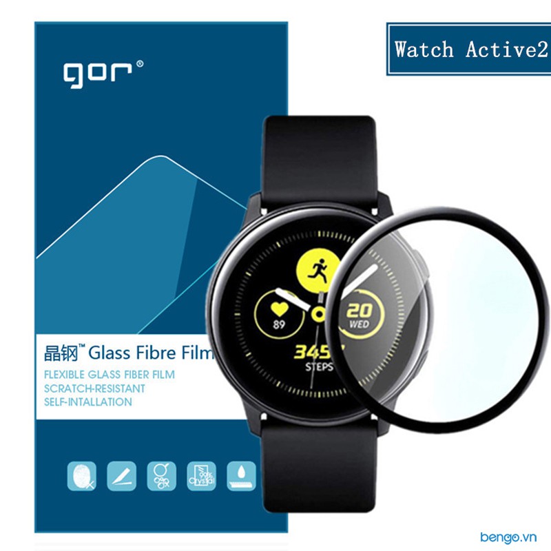 Dán màn hình Samsung Galaxy Watch Active 2 GOR (Hộp 2 miếng)