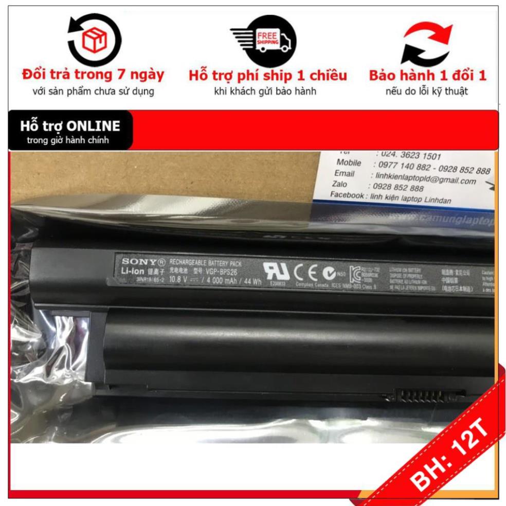 💖💖 Pin Sony (Original)44Wh VAIO CA CB EG EH EJ VGP-BPS26 VGP-BPL26 Battery BH12TH